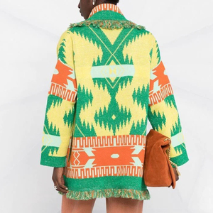 <span class=keywords><strong>Cardigan</strong></span> da <span class=keywords><strong>donna</strong></span> con risvolto Jacquard cappotto invernale personalizzato da <span class=keywords><strong>donna</strong></span> con logo personalizzato <span class=keywords><strong>Cardigan</strong></span> <span class=keywords><strong>oversize</strong></span> - Product Image 2
