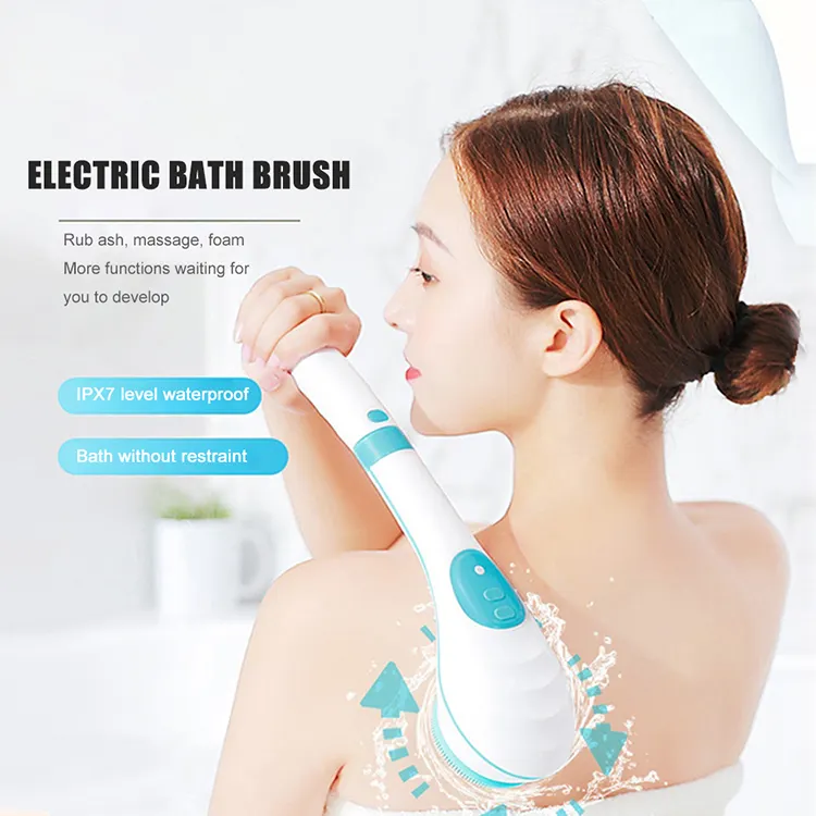 Modern uzun saplı Spa yıkama banyo vücut fırçası geri temizlik duş Scrubber banyo fırçaları