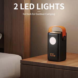 Sạc dự phòng laptop Hot PD 100W, dung lượng 60000mAh, sạc nhanh, tích hợp đèn LED kép - Product Image 4