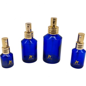 15g 30g 50g 100g 15ml 30ml 60ml 100ml 120ml 200ml Glass Round Oblique Shoulder Black clear Slant Cream Jars <b>Spray</b> Lotion Bottle - Product Image 4