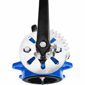 Vanne à levier manuelle en fonte ductile PN16 avec joint souple EPDM et disque en acier inoxydable pour l'alimentation en eau industrielle - Product Image 5