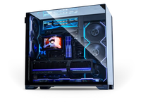 Refroidisseur de processeur liquide incurvé Lian Li HydroShift II OLED 360, écran OLED incurvé 2K 60Hz, thèmes 3D, échange à chaud magnétique, 2800 tr/min, AM5 LGA1851 PC