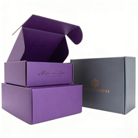 Boîte d'emballage personnalisée en carton ondulé écologique pour dossiers cadeaux avec logo, taille personnalisée, impression offset 4 couleurs, usine OEM
