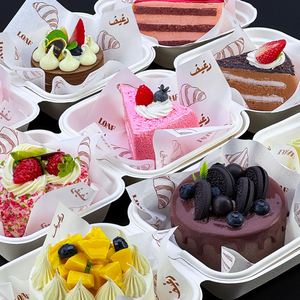 Custom Logo Biodegradable Baking PE Coated Wax Paper <b>Sheets</b> Greaseproof Recyclable for Food Grade Restaurants Sandwiches Cake - Product Image 6