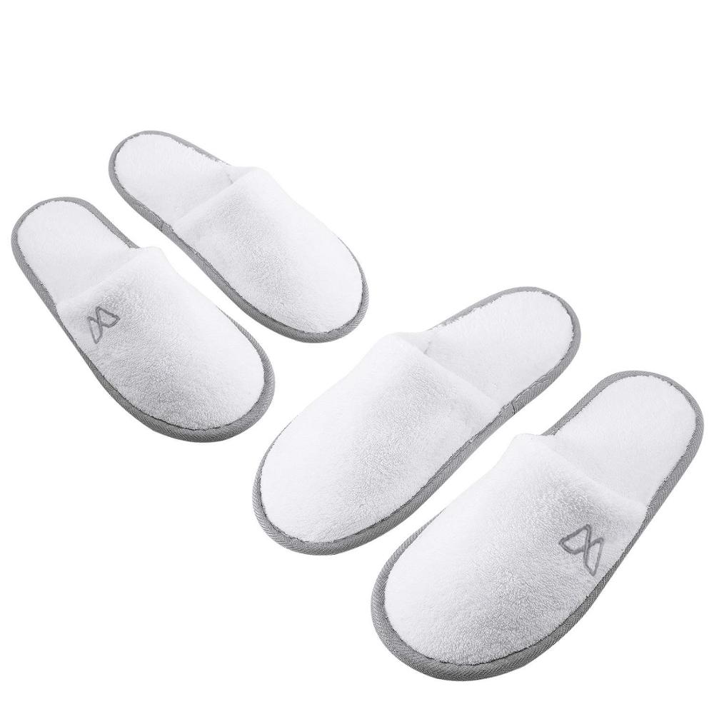 Персонализированные тапочки для гостиницы моющиеся Тапочки для гостиницы плюшевые тапочки на заказ