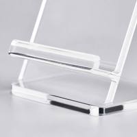 Support de téléphone personnalisé en acrylique solide, imprimé UV, pour bureau, comptoir de vente au détail, organisateur de bureau à domicile