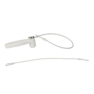 Accesorio EAS Cable de etiqueta dura de doble bucle Etiqueta DE SEGURIDAD EAS Cordón de doble bucle Alambre de acero Multifibra para bolsas/equipaje antirrobo - Product Image 2