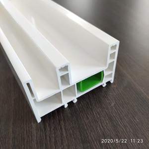 Giá tốt hơn chất lượng cao Trắng PVC cửa sổ hồ sơ <span class=keywords><strong>uPVC</strong></span> Ba theo dõi cửa sổ trượt khung cửa nhựa hồ sơ kích cỡ - Product Image 5