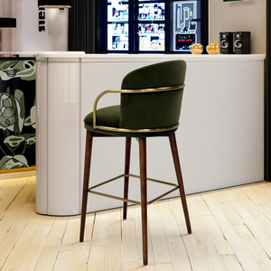 Tabouret <span class=keywords><strong>de</strong></span> bar haut <span class=keywords><strong>de</strong></span> style industriel américain, ensemble <span class=keywords><strong>de</strong></span> chaises, musique transparente, table <span class=keywords><strong>de</strong></span> bar, <span class=keywords><strong>chaise</strong></span> d'île <span class=keywords><strong>de</strong></span> taverne pour entreprise à domicile - Product Image 4