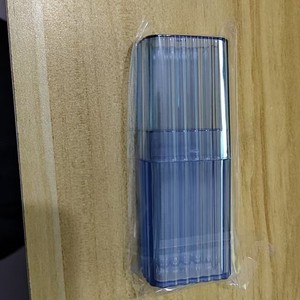 Mini Plastic Storage Box Rectangle Portable Travel Cosmetic Jewelry Organizer White And Blue 0 1L Desktop Storage <b>Bin</b> - Product Image 4