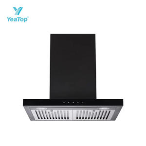 <span class=keywords><strong>Hotte</strong></span> de cuisine encastrable en forme de T, à aspiration par déflecteur, faible bruit, économie d'énergie, électrique, en acier inoxydable, pour usage domestique - Product Image 2