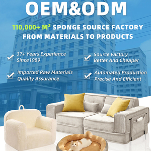 Современный настраиваемый тканевый диван-мешок для взрослых для гостиной, удобный, с ярким дизайном и боковым карманом для хранения - Product Image 6