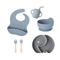 Bavoir d'alimentation pour bébé en silicone souple et imperméable de haute qualité alimentaire