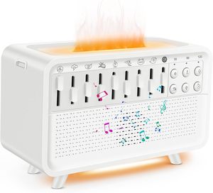 Máquina de Ruido Blanco, Máquina de Sonidos para Dormir con Luz Nocturna y Difusor de Aromas para Uso Doméstico - Product Image 1