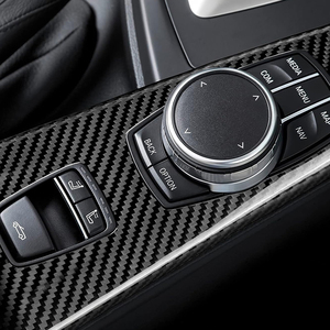 Shasha fibre de carbone 4 pièces voiture intérieur accessoires poignée de porte boîte de rangement rainure panneau autocollant pour Subaru WRX <span class=keywords><strong>2022</strong></span> - Product Image 5