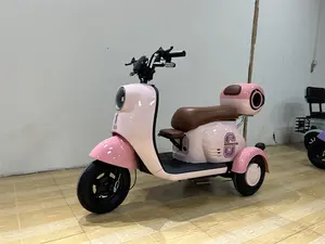 Pequeño triciclo eléctrico de alta velocidad promocional triciclo para adultos con asiento para bebé