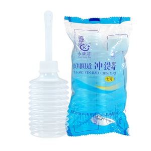 Irrigateur vaginal médical Kangjie 150 ml, jetable, grande taille, pour l'hygiène féminine - Product Image 1