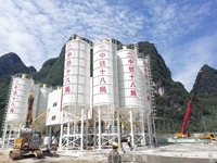 Silo à ciment boulonné 100T 200t 500t 1000t 5000t
