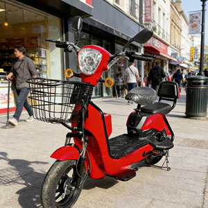 <span class=keywords><strong>Bicicleta</strong></span> Eléctrica de Alta Velocidad con Motor de Cubo Trasero de 750W y 48V, Batería de Plomo-Ácido, Freno de Pedal Trasero, Pedales Digitales, Nueva Condición, Autonomía de 60KM - Product Image 3