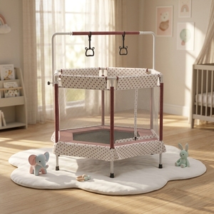 <span class=keywords><strong>48</strong></span> "/55"/68 "Mini Sechseck Trampolin Indoor für Kinder - Product Image 1