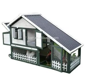 XRCH-2028 Hot Sale Animal Outdoor Wooden Chicken House For mobile Wood Chicken House Coop