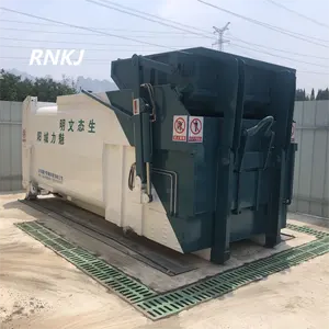 RNKJ 6m3 to 18m3 Intelligent Garbage Refuse Collector Mobile Waste Compacting Equipment