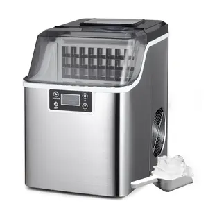 2022 Nieuwe Komende Ice Maker Draagbare Mini Cube Huishoudelijke Ice Maker 20Kg/24H Met Fles Water Supply