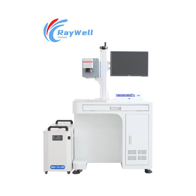 Econpmic Digital High Speed OMA Static UV U500M Laser Marking Machine for Metal Plastic Bags with Touch Screen Control Gear Core