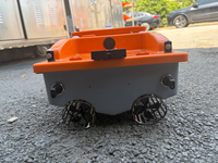 Bateau à appât télécommandé Yuerlang Chengfeng 12V en plastique avec GPS, étanche IP66, capacité de charge de 6 kg, portée de 500-600 m, vitesse maximale de 8,0 mph