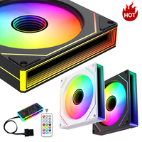 Ventilateur RGB LOVINGCOOL pour Boîtier PC, 12 cm, Haut de Gamme Populaire, Tours ATX avec Refroidisseur, Radiateur CPU Gaming OEM en Cuivre, Ventilateurs ARGB