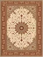 Tapis persans traditionnels personnalisés pour salon, tapis de zone au design classique