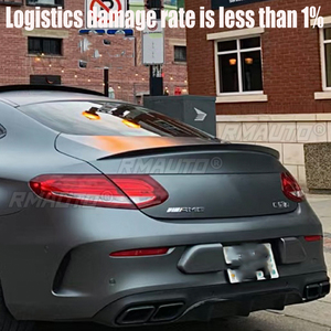 Alerón Trasero Fijo, Alerón de Viento Fijo, Accesorios de Decoración para Mercedes Clase C C205 Coupé 2015-2021 AMG - Product Image 2