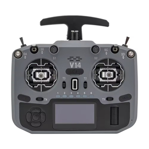 Émetteur radio HelloRadio V14 pour véhicules RC et drones avec double joystick et écran LCD, modèle en plastique unisexe pour les plus de 14 ans - Product Image 2