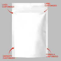 Poudre de fibres d'açaï en marque blanche OEM avec graines de chia et mélange superalimentaire riche en anthocyanes pour le bien-être quotidien, sachets de 10g