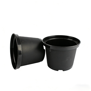 Pot <span class=keywords><strong>de</strong></span> fleurs en plastique noir pour extérieur, 3 gallons, écologique, avec trou <span class=keywords><strong>de</strong></span> drainage pour la maison et le <span class=keywords><strong>jardin</strong></span> - Product Image 5