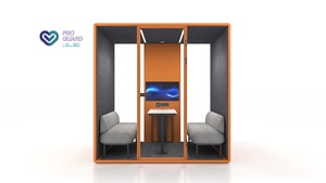 Cabina insonorizada para muebles de oficina, cabina de Oficina de Privacidad a la venta, cápsulas de trabajo portátiles silenciosas, cabina de teléfono con aislamiento acústico de absorción - Product Image 5