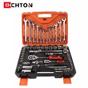 OEM hỗ trợ tự động sửa chữa công cụ thiết lập kết hợp ổ cắm cờ lê cờ lê trong nhựa trường hợp khó khăn DIY lớp - Product Image 4