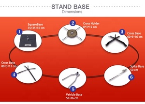 Venta al por mayor barbería al aire libre gran publicidad playa voladora Bandera de plumas bandera con soporte de poste Base banderas promocionales Banners - Product Image 3