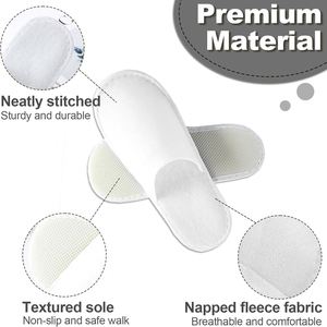 Chaussons jetables unisexes antidérapants en EVA pour hôtel et maison – Approvisionnement direct usine - Product Image 2