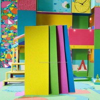 Tapis de sol EVA de 2cm d'épaisseur Tapis de sol en mousse pour aire de jeux intérieure, parc, château coquin pour enfants