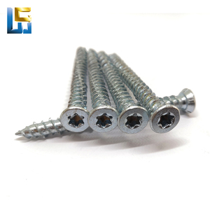 สกรูคอนกรีตเหล็กกล้าคาร์บอนชุบสังกะสีแบบ Torx - Product Image 1