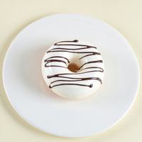 Mini Donuts Artificiels Réalistes en PU Souple – Décoration, Jouet Squishy Nouveauté, Modèle de Simulation Alimentaire pour Photographie de Mariage