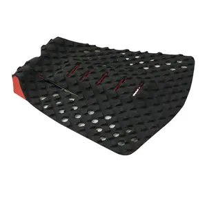 Hot sale factory supplier wholesale customized black surf traction pad surf tail pad with high quality Three M Back adhesive