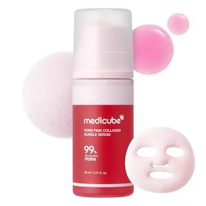 Suero Facial Reafirmante Medicube Pdrn Pink Collagen Bubble Serum 95 ml con Pdrn y Colágeno de Alta Pureza - Product Image 1