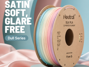 Filamento de Impresora 3D PLA Seda Neutra 1.75mm, Serie Mate en Colores Pastel Suaves para Decoración, Compatible con Creality, Bambu Lab, Anycubic - Product Image 6