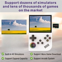 Console de Jeux Vidéo Classique Portable XGB36 avec Écran Large HD 4K de 3,5 Pouces, Joystick, Jeux Vidéo 3D, Simulateurs Domestiques