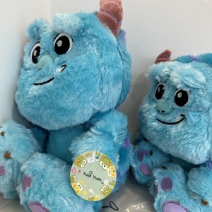 HY198 Ojos Grandes Monstruo Pelo Azul Monstruo Universidad <span class=keywords><strong>Sullivan</strong></span> Juguete de <span class=keywords><strong>Peluche</strong></span> Papel de Cuerpo Azul Cojín de <span class=keywords><strong>Peluche</strong></span> Muñeca Personalizada - Product Image 3