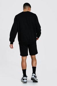 Venta caliente de los hombres de Color doble conjunto de pantalones cortos 2 piezas conjuntos de correr para hombres camisetas trajes - Product Image 6