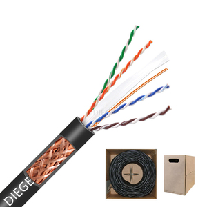 Cat6 <span class=keywords><strong>UTP</strong></span>/ FTP/ SFTP ngoài trời trong nhà cáp mạng 305m 1000ft/hộp 4PR 23AWG BC <span class=keywords><strong>ccam</strong></span> <span class=keywords><strong>UTP</strong></span> CAT6 LAN Cáp - Product Image 3