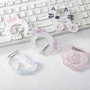 Set de Accesorios de Notas Musicales de Acrílico de Alta Calidad y Diseño Moderno para Instrumentos Musicales DIY, Colores Elegantes para Mosquetones y Llaveros - Product Image 1